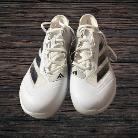 NEW Adidas Adizero Impact TPU Baseball
Cleats IF3355 White/Grey Men's Size 11 - Picture 1 of 10